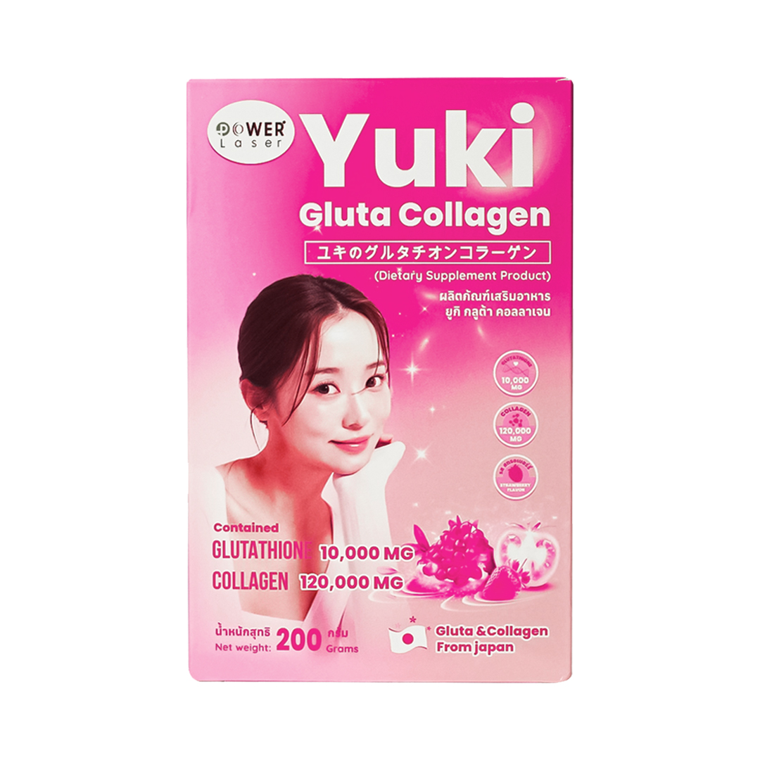 Power Laser Yuki Gluta Collagen (Dietary Supplement) - 200gm
